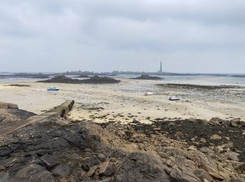 Trail Walking Plouguerneau - De la grève blanche à Gervenny plage - Photo