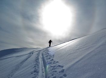 Trail Touring skiing La Léchère - Col de Montartier à Ski - Photo