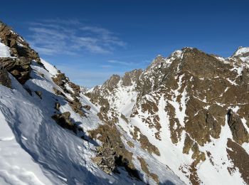 Randonnée Raquettes à neige Saint-Martin-Vésubie - Cime de la Lèche  - Photo