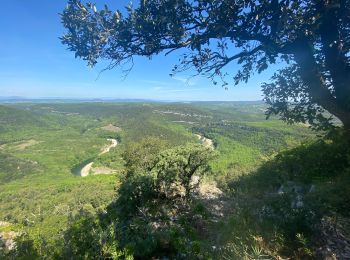 Trail Walking Montclus - Montclus petite boucle.  - Photo