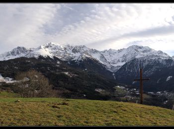 Randonnée Marche Sainte-Agnès - Croix du Rolland - Photo