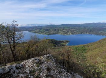 Trail Walking Aiguebelette-le-Lac - Belvédère du Rocher du Corbeau - Photo