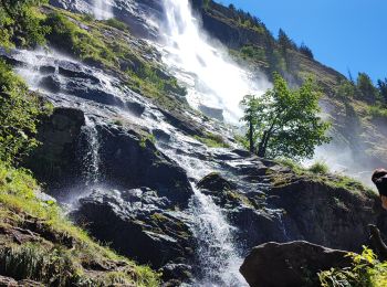 Randonnée Marche Oz - Oz en Oisans Cascade de La Fare - Photo