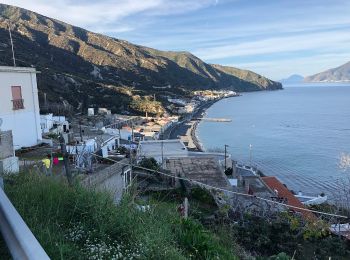 Tour Zu Fuß Lipari - Sentiero delle Rocche Rosse - Photo