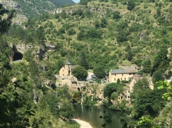 Tocht Stappen Gorges du Tarn Causses - St Chély du Tarn sentier du cirque  - Photo