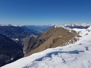 Percorso Sci alpinismo Crévoux - Arrêtes de Ratelles - Photo