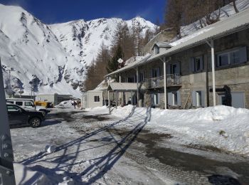 Tocht Sneeuwschoenen Bardonecchia - val susa: bardenocchia :Fregiusia -lago rochemolles - Photo