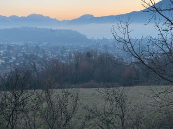Tocht sport Aix-les-Bains - Corsuet chemin du Rossignol  - Photo
