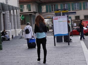 Tour Zu Fuß Spiez - Strandweg Thun - Photo