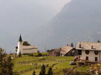 Randonnée A pied Saint-Pierre - Sentiero 13 Vétan-Dessus - Rifugio Mont-Fallère - Photo