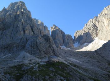 Tour Wandern Wolkenstein - Randonnée matinale - Photo