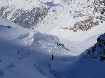 Percorso Sci alpinismo Pralognan-la-Vanoise - Montée refuge Col Vanoise. - Photo