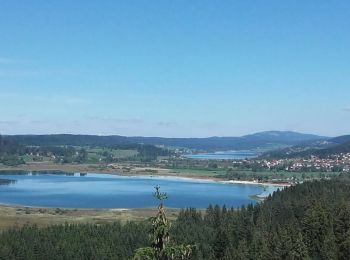 Randonnée Marche Orgelet - Deux belvédères du lac - Photo