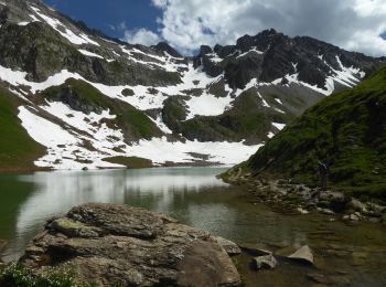 Tour Wandern La Plagne-Tarentaise - F73 Beaufortain J3 Presset lac d'Amour - Photo