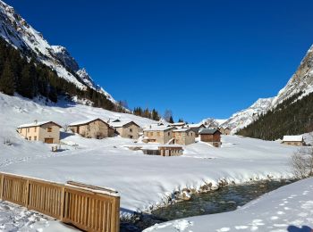 Randonnée Raquettes à neige Pralognan-la-Vanoise - pralognan j3 vers le refuge du Roc de la pêche  - Photo