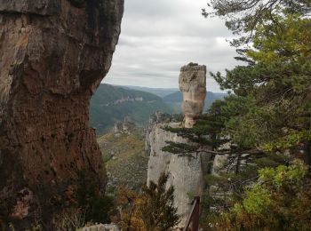 Percorso Marcia Le Rozier - corniches du Mejean - Photo