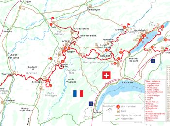 Randonnée Marche Morteau - Via Cluny: de Morteau (Montagnes du Jura) à Cluny (Bourgogne) - Photo