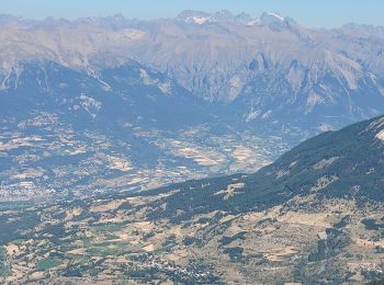 Randonnée Marche Les Orres - le pic de Boussolenc par la tête du vallon Rémollon - Photo