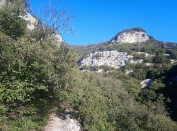 Tocht Stappen Saint-Montan - St-Montan 