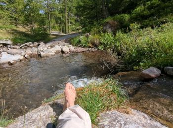 Randonnée Marche Saint-Dalmas-le-Selvage - Sestrieres - col de Braïssa - Photo