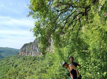 Trail Mountain bike Faycelles - figeac cassagnole  st cirq la popie - Photo