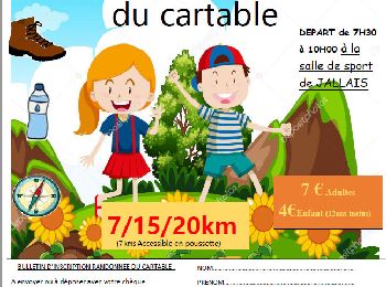 Randonnée Marche Beaupréau-en-Mauges - randonnée du cartable 7km - Photo