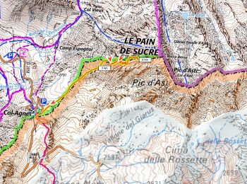 Trail Walking Pontechianale - Pain de Sucre 400m+ depuis le col Agnel - Photo