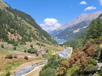 Trail Walking Sainte-Foy-Tarentaise - GRAND PARADIS  02 - Du Refugio de l'Archeboc au refuge du Chalet de l'épée  - Photo