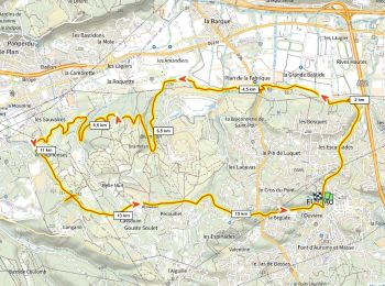 Trail Walking Fuveau - Canal par le chemin de fer - Photo