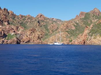 Trail Motorboat Piana - Grand tour Scandola Piana Girolata - Photo