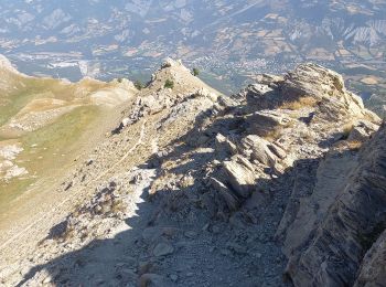 Randonnée Marche Enchastrayes - Chapeau de Gendarme et le tour des Brecs 20.8.23 - Photo