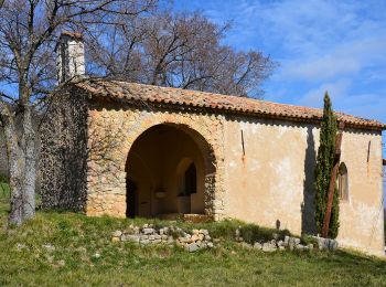 Tocht Stappen Bargemon - Bargemon - ND - Ste Anne de Claviers - Chapelle St Arnoux - Photo