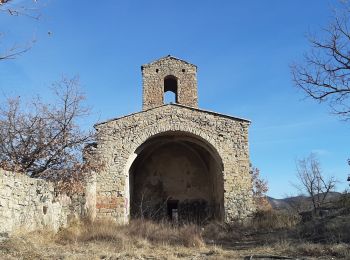 Percorso Marcia Mirabeau - MIRABEAU . LE CHATEAU . COL DES PENITENTS .  AR .  o n  - Photo