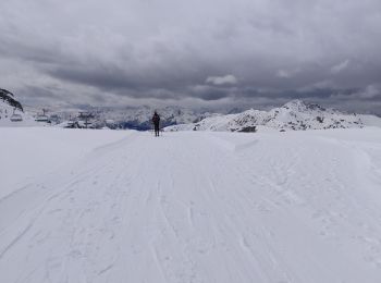 Trail Touring skiing La Plagne-Tarentaise - Plagne Bellecote a Roche de Mio - Photo