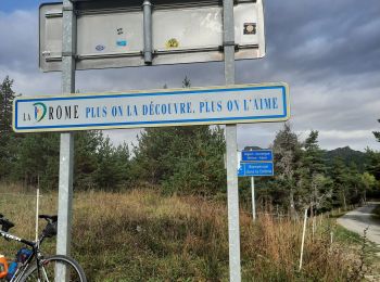 Tocht Wegfiets La Roche-des-Arnauds - col de carabes - Photo