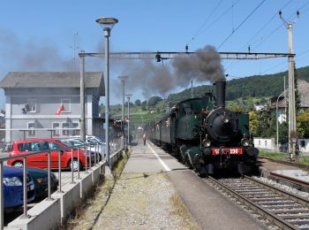 Tocht Te voet Döttingen - Döttingen Brücke - Kraftwerk Klingnau - Photo