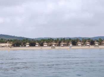 Tocht Kanoën - kajakken Ramatuelle - Ramatuelle - Sortie paddle 2eme - Plage de Pampelonne  - Photo