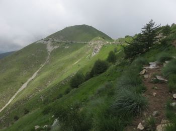 Tocht Stappen Moulinet - Cimes de Ventabren et Mangiabo depuis l'Authion - Photo