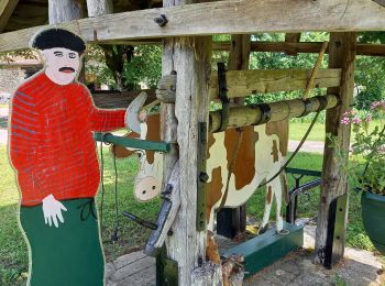 Randonnée Marche La Châtelaine - les planches d'Arbois restaurant le fer à cheval - Photo