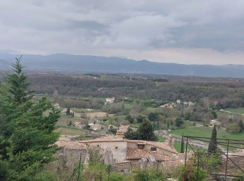 Tour Wandern Mirmande - Mirmande la Papillère 14km - Photo