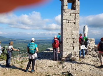 Randonnée Marche Rougiers - les quatre chenes - Photo