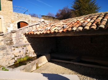 Tocht Stappen La Rochegiron - La Blanchère au départ du Jonquet - Photo