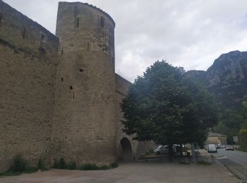 Tour Wandern Villefranche-de-Conflent - boucle des chapelles Romanes de Bell Lloc - Photo