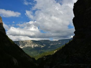 Randonnée Marche Beauvezer - Pk Chapelle St Pierre - Gorges St Pierre - Cabanes Congerman et Orgéas - Ondres - D908 - Photo