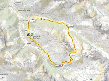 Tour Mountainbike Saint-Véran - Fontgillarde 820m+ depuis St Véran - Photo