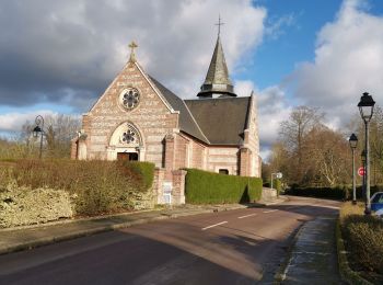 Randonnée Marche Bertreville-Saint-Ouen - bertreville St ouen omonville bacqueville pierreville - Photo