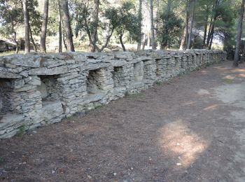 Trail Walking Cornillon-Confoux - PF-Cornillon-Confoux - Le sentier des Bories - Photo