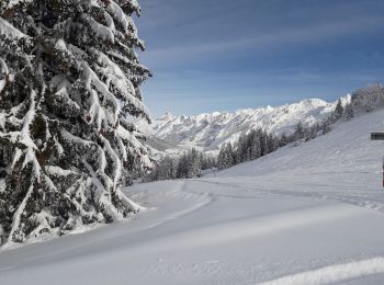 Percorso Sci alpinismo La Clusaz - plateau de beauregard - Photo