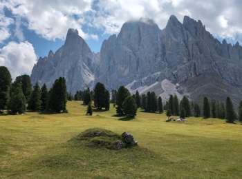 Percorso Marcia Funes - Gschnagenhardt Glatschalm - Photo