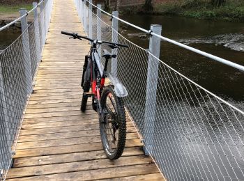 Tocht Elektrische fiets Bouillon - Région CORBION POUPEHAN - Photo